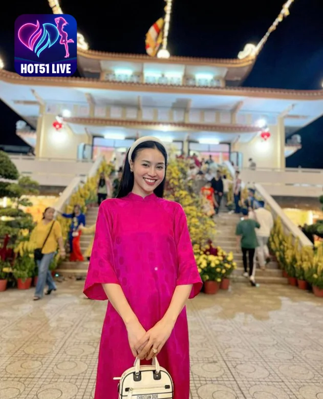 Áo Dài Check-Hot51live