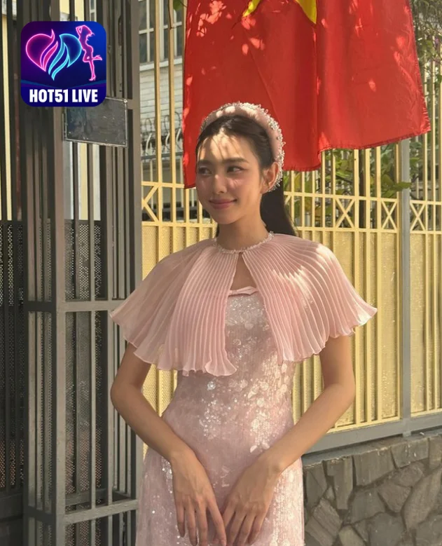 Áo Dài Check-Hot51live