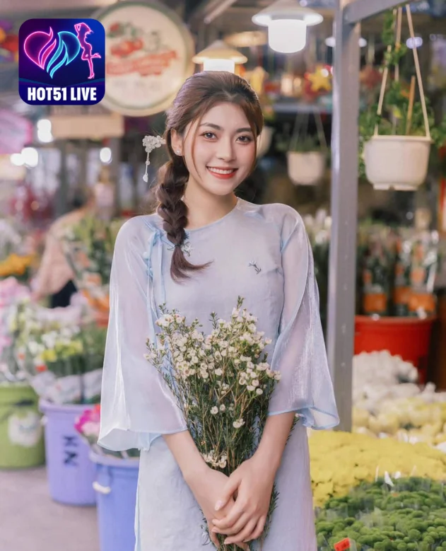 Áo Dài Lụa-Hot51live